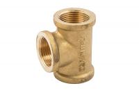 Тройник Elsen ВВВ, 1/2", 1/2", 1/2", латунь, равнопроходной