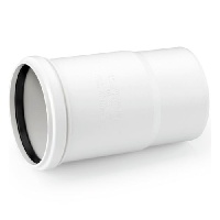 Патрубок Rehau Raupiano Д 110, PP, компенсационный