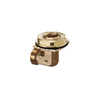 Выпускное колено Oventrop 90гр. Д В, 16 x 2, 1/2", бронза (RX)