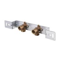 Монтажная шина Oventrop Н ЕК-В, 3/4" х 1/2", 153, крепёж-изогнутый