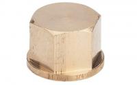 Заглушка Viega В, 1.1/2", бронза (RX), с многогранником