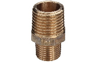Ниппель Viega НН, 1/2", 1/4", бронза, редукционный
