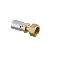 Прессовое соединение Oventrop НГ, 20 x 2,5 x 3/4", бронза без покрытия