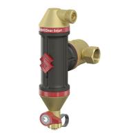 Сепаратор воздуха и грязи, Flamcovent Clean Smart 1, 10 бар, T=120С