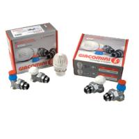 Комплект для подключения радиаторов Giacomini R470F, угловой, DN-15, 1/2", 1/2", ВН