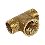 Тройник Elsen НВН, 1/2" х1/2" х 1/2", латунь, равнопроходной