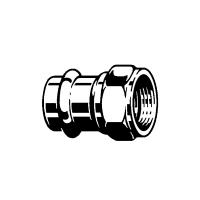 Переходник пресс-резьба Viega Sanpress , с SC-Contur, 22 x 1