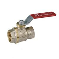 Кран шаровой Giacomini DADO, R911, 1/2", ВВ, ручка-рычаг красный, никелированный (R910X030)