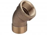 Угольник Viega 45гр., НВ, 3/8", бронза (RX)
