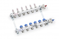 Коллектор Rehau 1", HKV-D 4, выход-3/4" ЕК, нержавеющая сталь