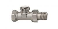 Вентиль Elsen отсекающий, прямой, 1/2", 1/2", ВН, никелированный