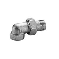 Сгон Giacomini угловой, НВ, 3/4", 3/4", латунь, хромированный