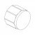 Заглушка Rehau В, 1/2", бронза (RX), для гребёнок