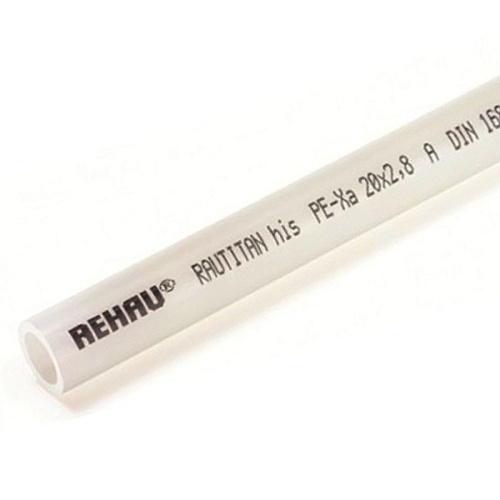 Труба из сшитого полиэтилена Rehau Rautitan his Д 63 x 8,6 мм, штанга 6 м