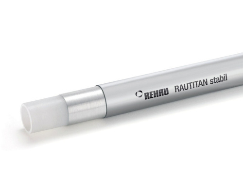 Труба Rehau Rautitan stabil PLATINUM, 16,2x2,6, бухта 100 м